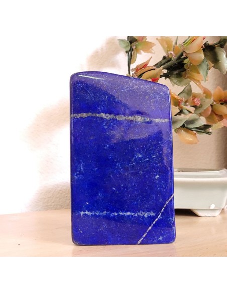Tranche de Lapis Lazuli polie 470g