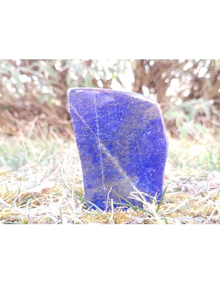 Tranche de Lapis Lazuli polie 981g