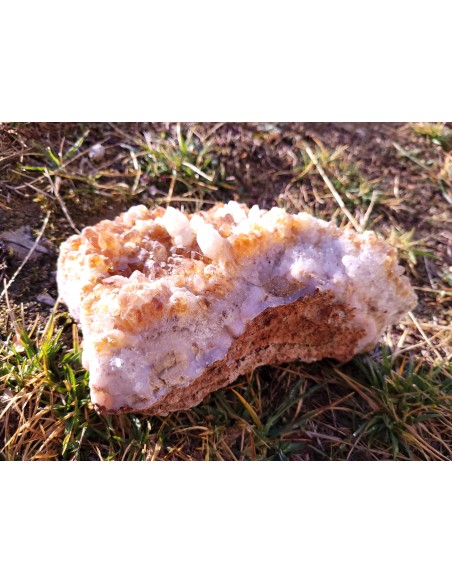 Druse en Citrine