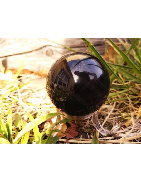 Sphère en Obsidienne