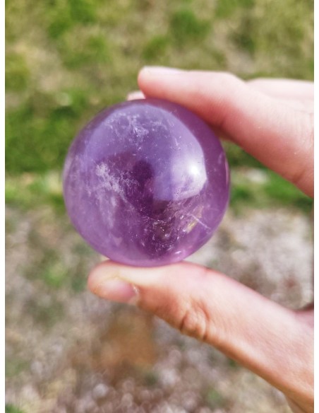 Sphère en Améthyste 130g