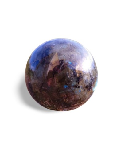 Photo de Sphère en Labradorite environ 1.5 kg - Encens.fr - Boutique ésotérique en ligne - vente de Sphère en Labradorite enviro