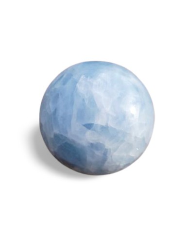 Photo de Sphère en Calcite bleue 850 g - Encens.fr - Boutique ésotérique en ligne - vente de Sphère en Calcite bleue 850 g