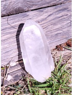 Photo de Pointe brute en Cristal de roche XL - Encens.fr - Boutique ésotérique en ligne - vente de Pointe brute en Cristal de ro 2