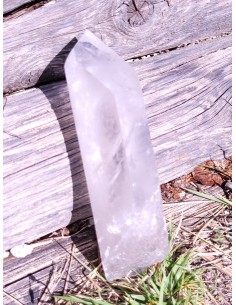 Photo de Pointe brute en Cristal de roche XL - Encens.fr - Boutique ésotérique en ligne - vente de Pointe brute en Cristal de ro 2