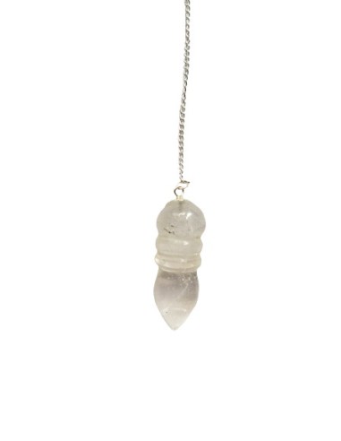 Photo de Pendule Égyptien en cristal de roche - Encens.fr - Boutique ésotérique en ligne - vente de Pendule Égyptien en cristal 