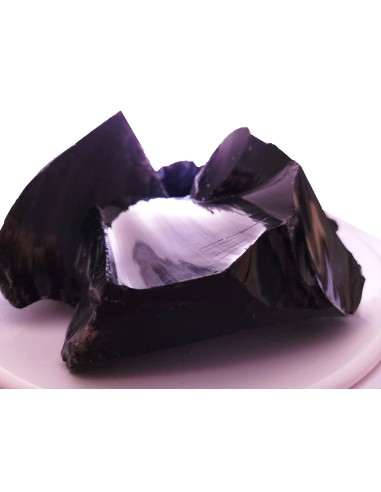 Photo de Obsidienne noire en pierre brute au kilo - Encens.fr - Boutique ésotérique en ligne - vente de Obsidienne noire en pier
