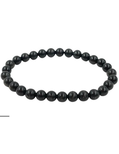 Bracelet 6 mm en obsidienne rainbow - Élégance et protection pour votre poignet