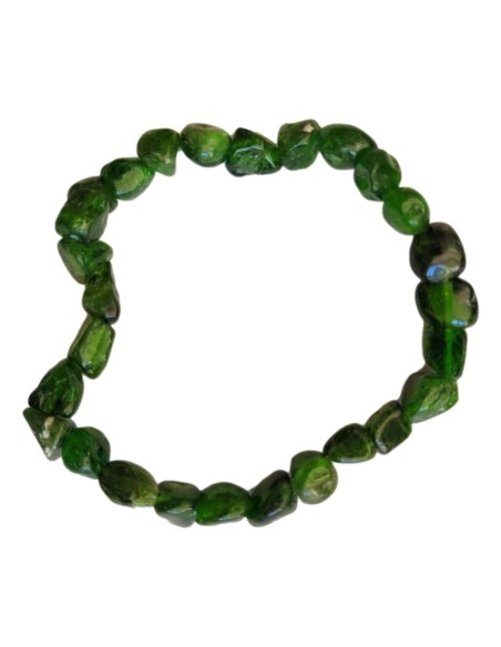 Bracelet nugget en chromodiopside - Encens.fr