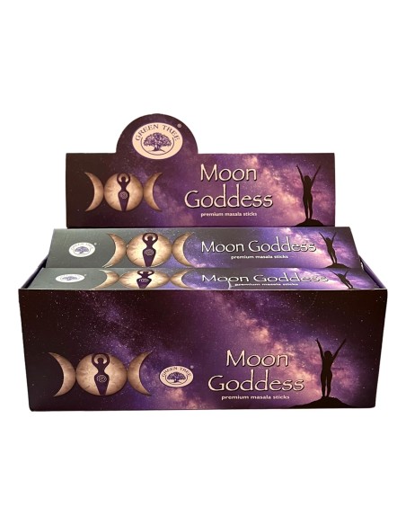 Encens Green Tree Moon Goddess - Senteur Green Tree - Encens purificateur Moon Goddess - Encens.fr