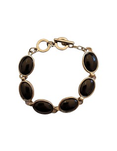Bracelet fantaisie en Obsidienne
