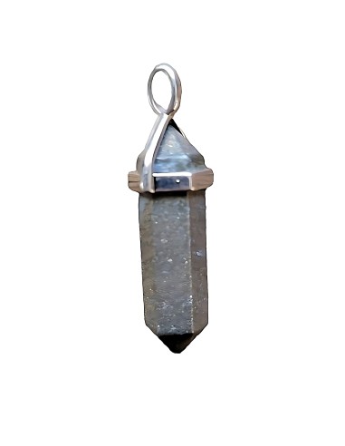 Pendentif en pointe en Pyrite