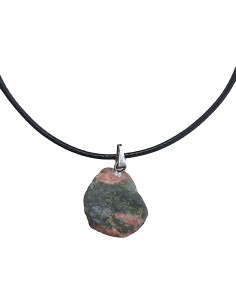 Pendentif en Rhodonite brute