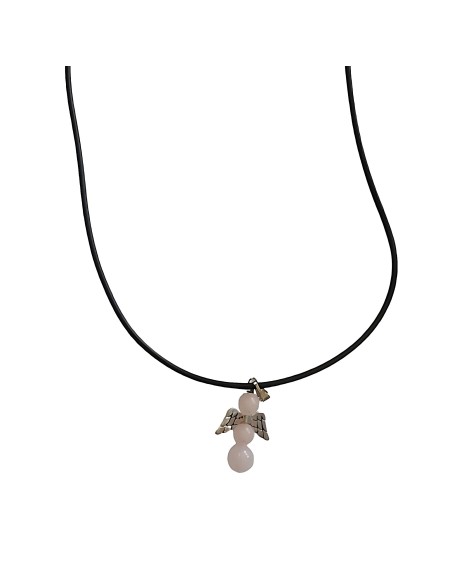 Pendentif en Quartz Rose
