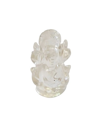 Mini statuette Ganesh en Cristal