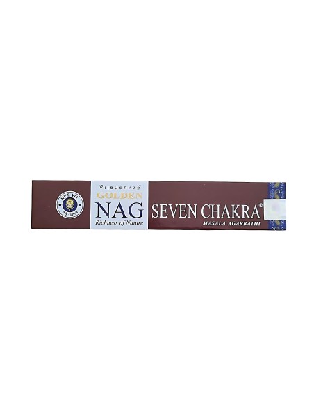 Encens Golden Nag 7 Chakras