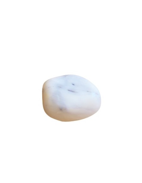 Photo de Agate blanche en pierre roulée 3/4 cm - Encens.fr - Boutique ésotérique en ligne - vente de Agate blanche en pierre rou