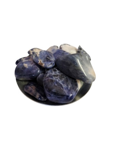 Photo de Sodalite en pierre roulée 250 g - Encens.fr - Boutique ésotérique en ligne - vente de Sodalite en pierre roulée 250 g