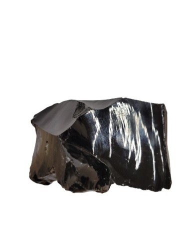 Photo de Obsidienne noire en pierre brute - Encens.fr - Boutique ésotérique en ligne - vente de Obsidienne noire en pierre brute