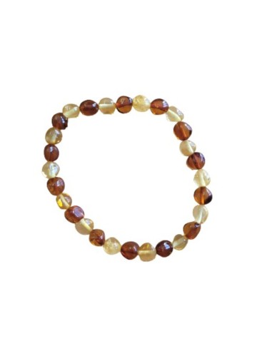Photo de Bracelet en ambre multicolore adulte - Encens.fr - Boutique ésotérique en ligne - vente de Bracelet en ambre multicolor