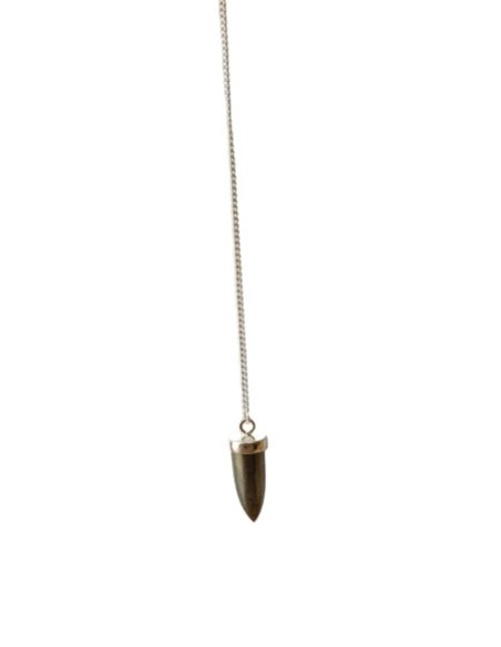 Photo de Pendule newi cabochon en pyrite - Encens.fr - Boutique ésotérique en ligne - vente de Pendule newi cabochon en pyrite