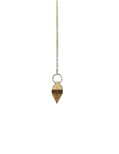 Photo de Pendule double pyramide argenté - Encens.fr - Boutique ésotérique en ligne - vente de Pendule double pyramide argenté