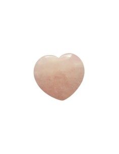 Photo de Pendentif coeur percé en quartz rose - Encens.fr - Boutique ésotérique en ligne - vente de Pendentif coeur percé en qua