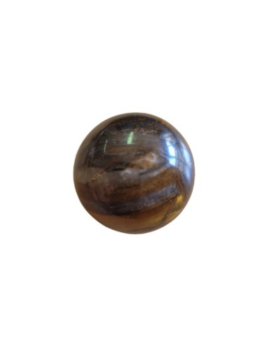 Photo de Sphère en Oeil de fer 3 cm - Encens.fr - Boutique ésotérique en ligne - vente de Sphère en Oeil de fer 3 cm