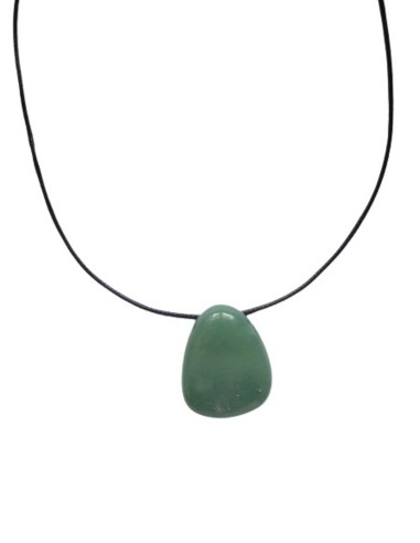 Photo de Pendentif percé XL en aventurine - Encens.fr - Boutique ésotérique en ligne - vente de Pendentif percé XL en aventurine