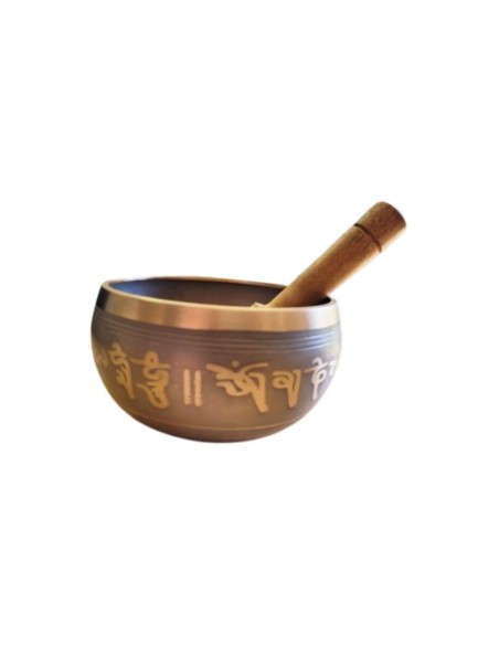 Photo de Bol chantant Tibétain Oeil de Bouddha - Encens.fr - Boutique ésotérique en ligne - vente de Bol chantant Tibétain Oeil 