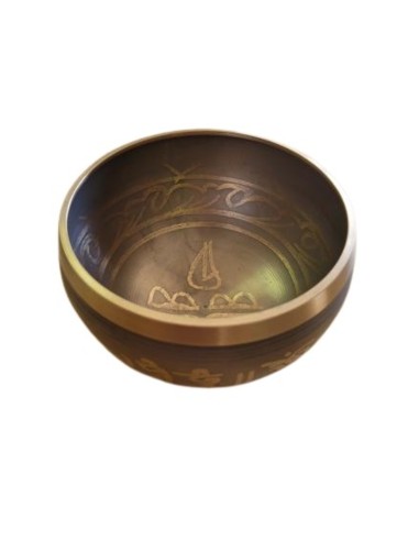 Photo de Bol chantant Tibétain Oeil de Bouddha - Encens.fr - Boutique ésotérique en ligne - vente de Bol chantant Tibétain Oeil 