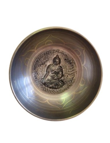 Photo de Bol chantant Tibétain Bouddha - Encens.fr - Boutique ésotérique en ligne - vente de Bol chantant Tibétain Bouddha