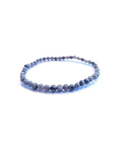 Bracelet 4 mm en Larvikite