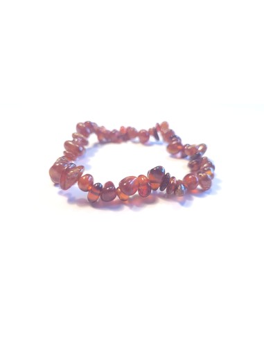 Bracelet chips en Hessonite