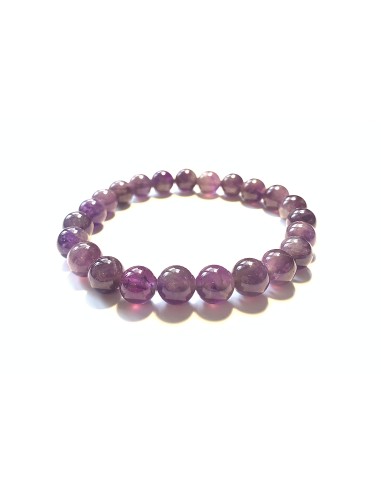 Bracelet 8 mm en Amethyste