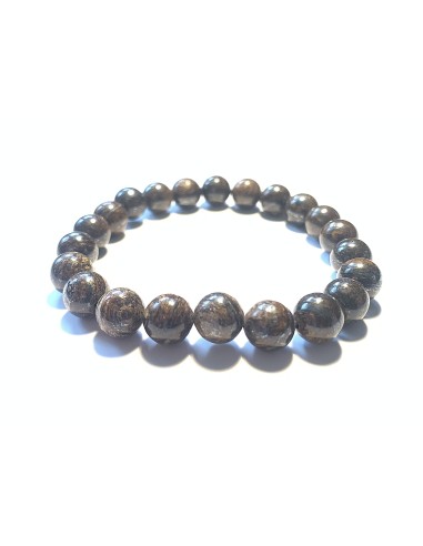 Photo de Bracelet 8 mm en bronzite - Encens.fr - Boutique ésotérique en ligne - vente de Bracelet 8 mm en bronzite