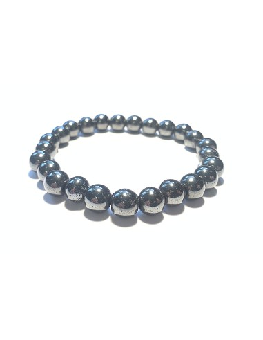 Bracelet 8 mm en Hématite