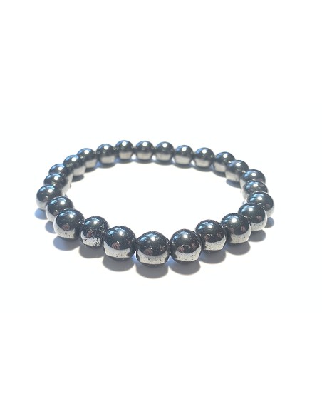 Bracelet 8 mm en Hématite