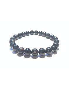 Bracelet 8 mm en Hypersthène