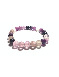 Photo de Bracelet power en Fluorite - Encens.fr - Boutique ésotérique en ligne - vente de Bracelet power en Fluorite