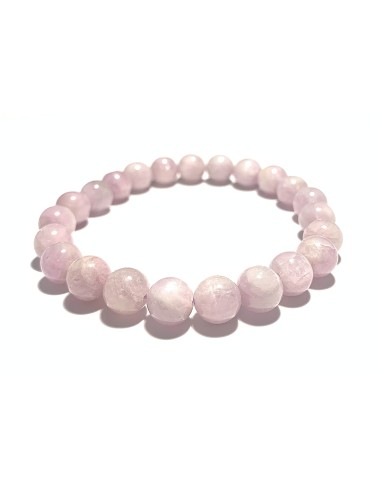 Photo de Bracelet 8 mm en kunzite - Encens.fr - Boutique ésotérique en ligne - vente de Bracelet 8 mm en kunzite