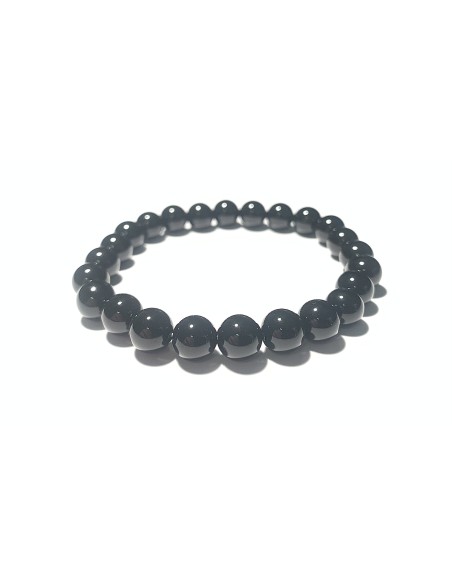 Bracelet 8 mm en onyx