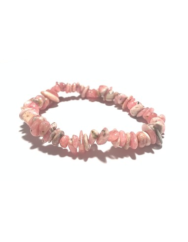 Bracelet chips en Rhodocrosite