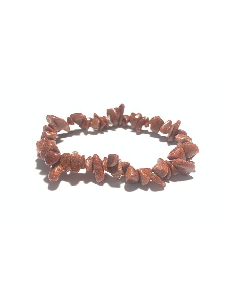Bracelet chips en Pierre de soleil