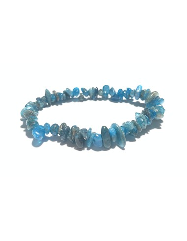 Bracelet chips en Apatite