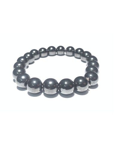 Bracelet 10/12 mm en Hématite