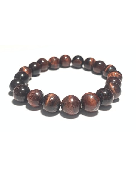 Bracelet 10/12 mm en Oeil de taureau
