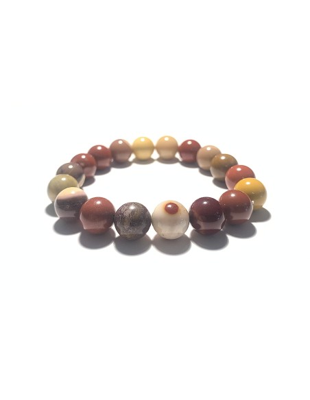 Bracelet 10/12 mm en Mokaite