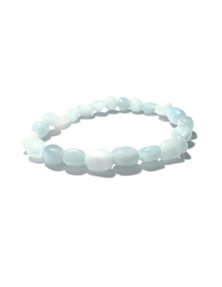 Bracelet nugget en Angélite