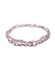 Bracelet nugget en Amétrine
